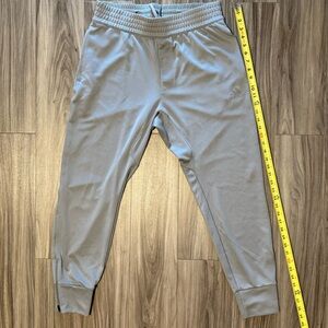 Adidas gray joggers L